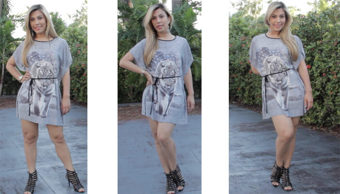 Moda_fashion  vestido de verano en otoño Moda fashion