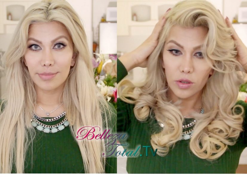 peinado con ondas glamorosas peinado Peinado glam : Mis Ondas fabulosas peinado con ondas antes y depues